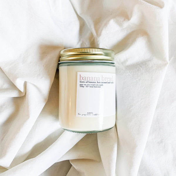 Café Collection - Wood Wick Soy Wax Candles