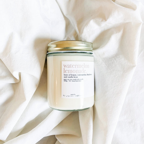 Café Collection - Wood Wick Soy Wax Candles
