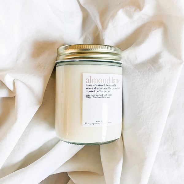 Café Collection - Wood Wick Soy Wax Candles